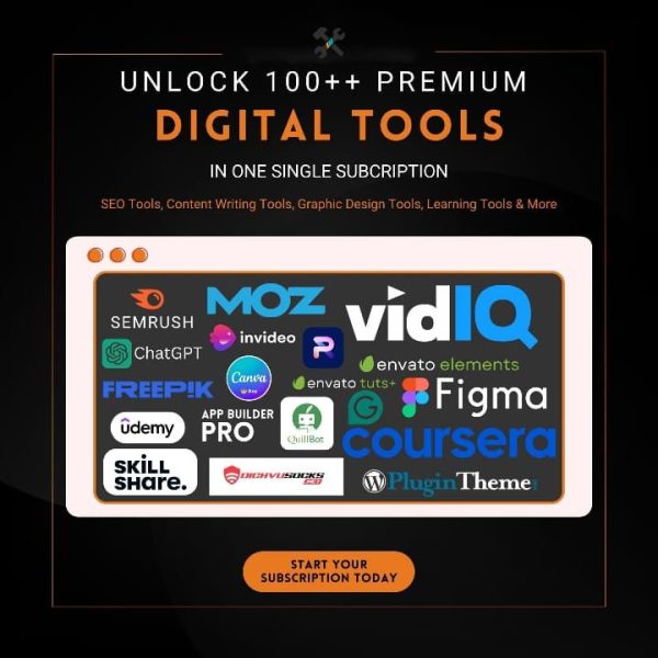 100+ Premium Digital Tools